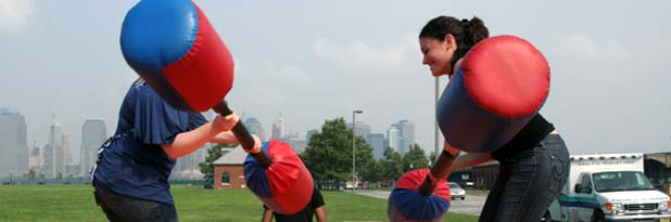 Gladiator style Party rentals as novelty entertainment for Miami events