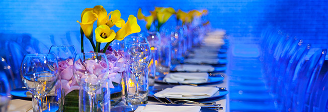 Professional event design planners and custom floral designs for Miami event